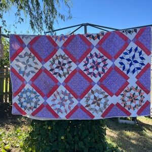 Vintage hand made quilt
